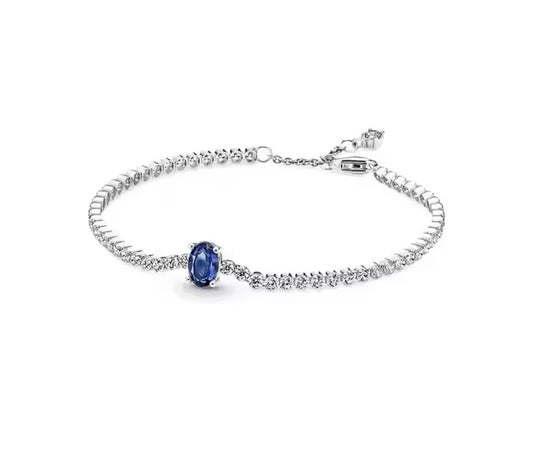 Charming Luxury 925 Sterling Silver Tennis Bracelet